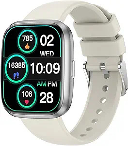 Smart Watches for Women, 1.75" Bluetooth Call, AI Voice Smartwatch, 24/7 Heart Rate Monitor, Bloo... | Amazon (US)