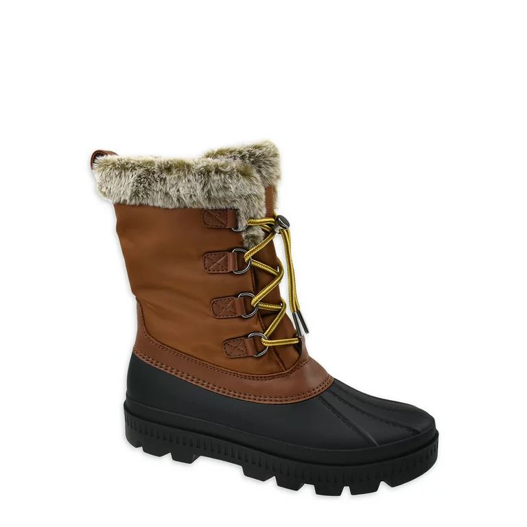 Time and Tru Women’s Mid Shaft Duck Boots | Walmart (US)