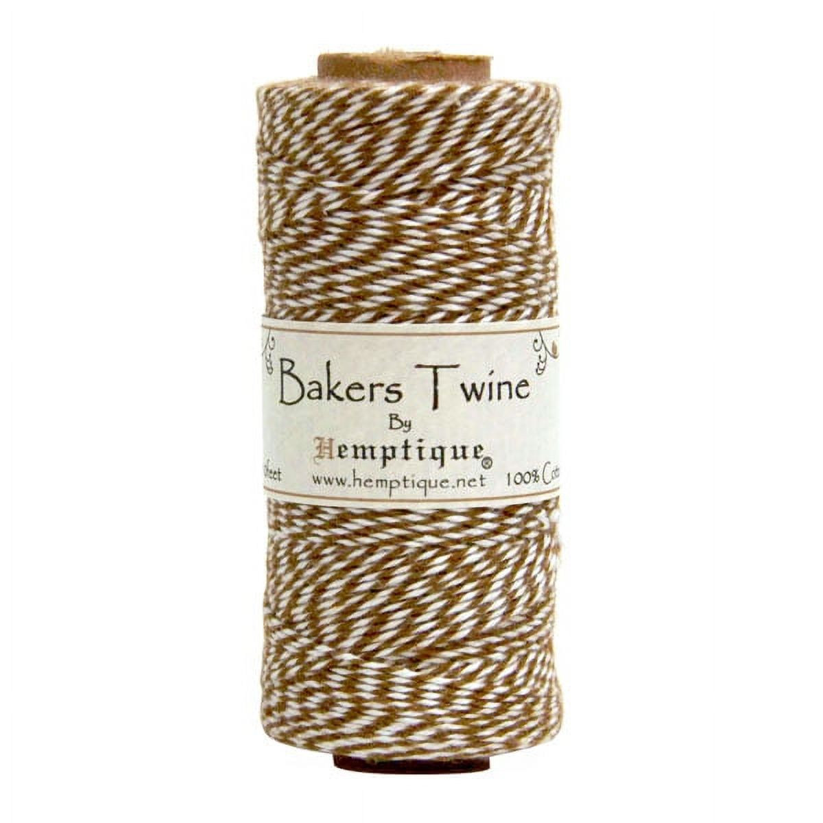 Hemptique Bakers Twine Spool, Light Brown/White | Walmart (US)