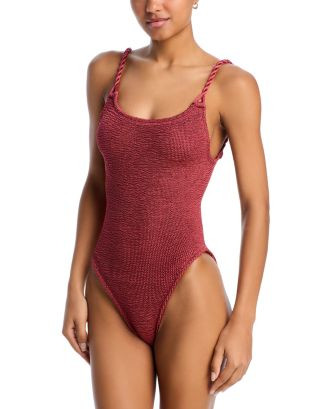 Camille Crinkle One Piece Swimsuit | Bloomingdale's (US)