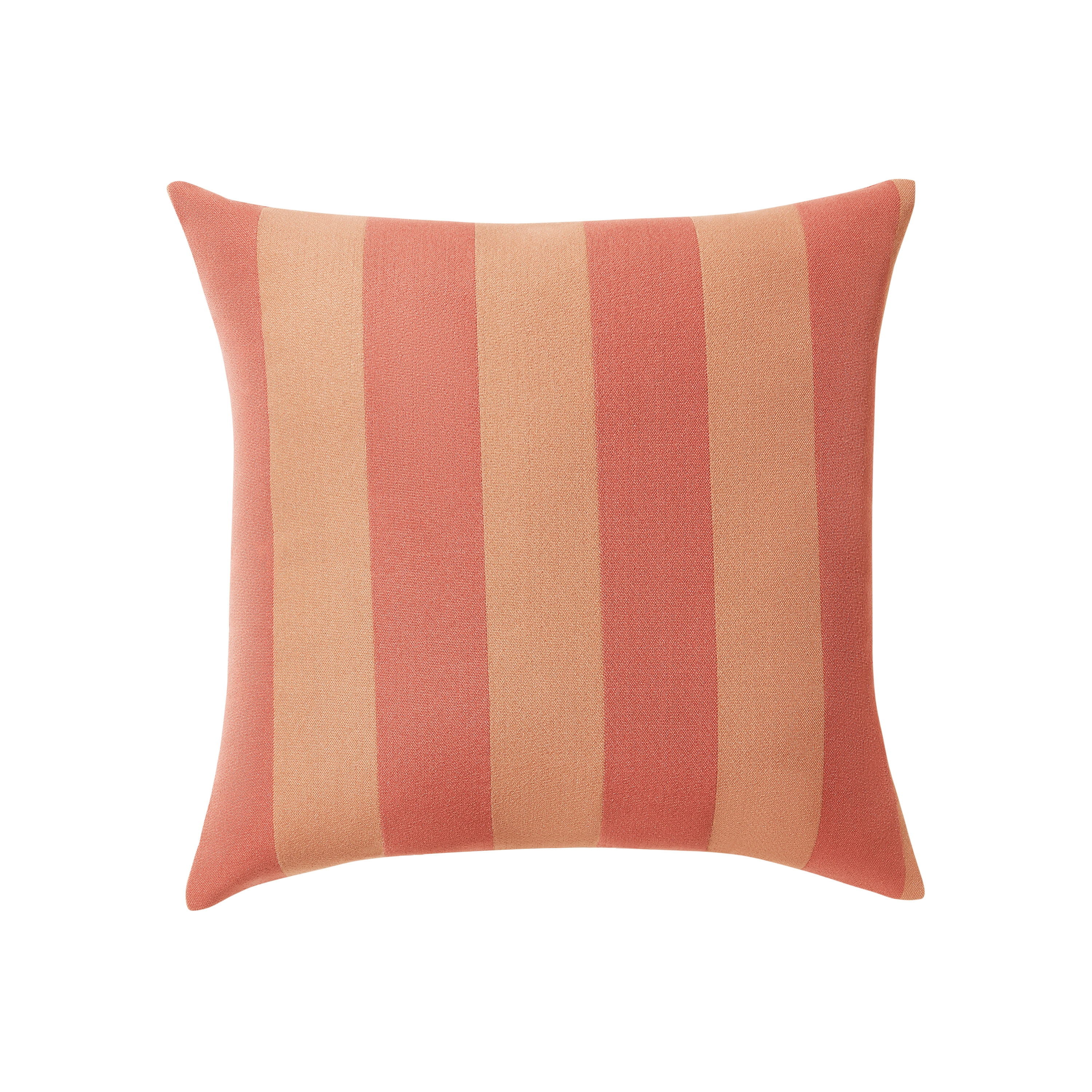Beautiful 18" x 18" Decorative Outdoor Pillow by Drew Barrymore, Coral Stripe | Walmart (US)