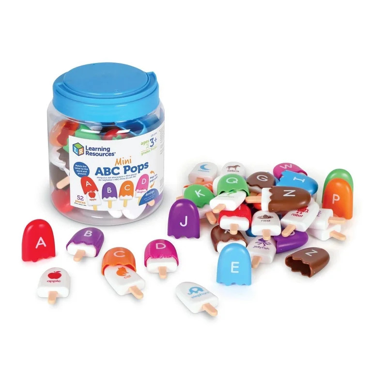 Learning Resources Mini ABC Pops, Fine Motor Skills, Toddler Learning Toys, Preschool Learning Ac... | Walmart (US)