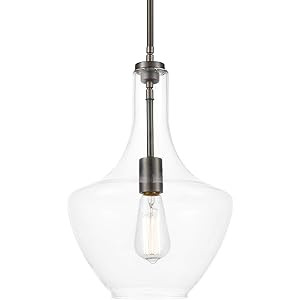 Light Society LS-C263-BZ-CL Sienna Kitchen Pendant Swivel Adapter for Level or Sloped Farmhouse Déco | Amazon (US)