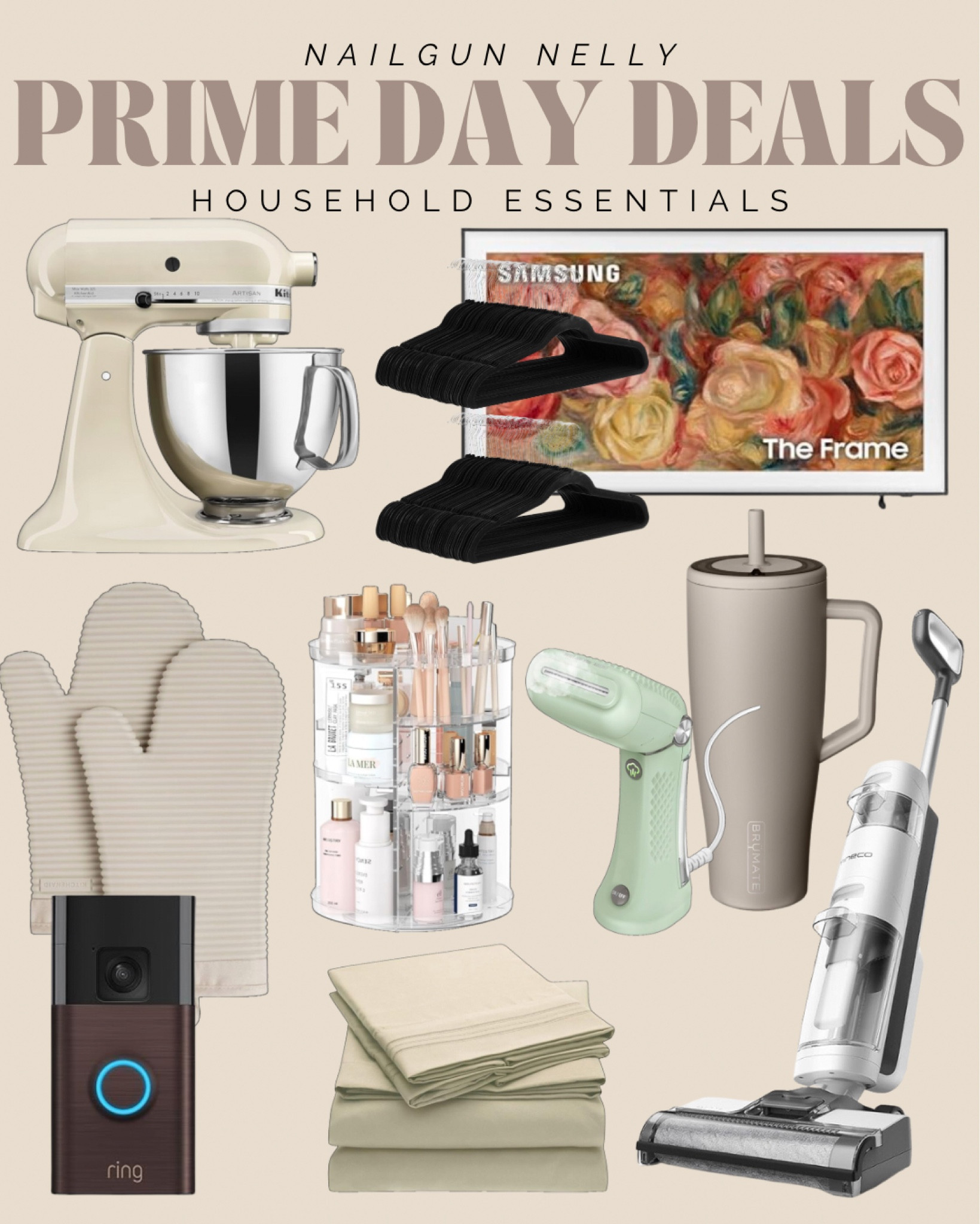 Amazon prime day sale! Shop my home essentials sale picks! 


Handheld steamer, frame tv, oven mitts, kitchen aide mixer, sheets, tineco mop vacuum, makeup organizer, ringer doorbell, brumate cup, felt hanger 

#LTKxPrimeDay #LTKHome #LTKSaleAlert
