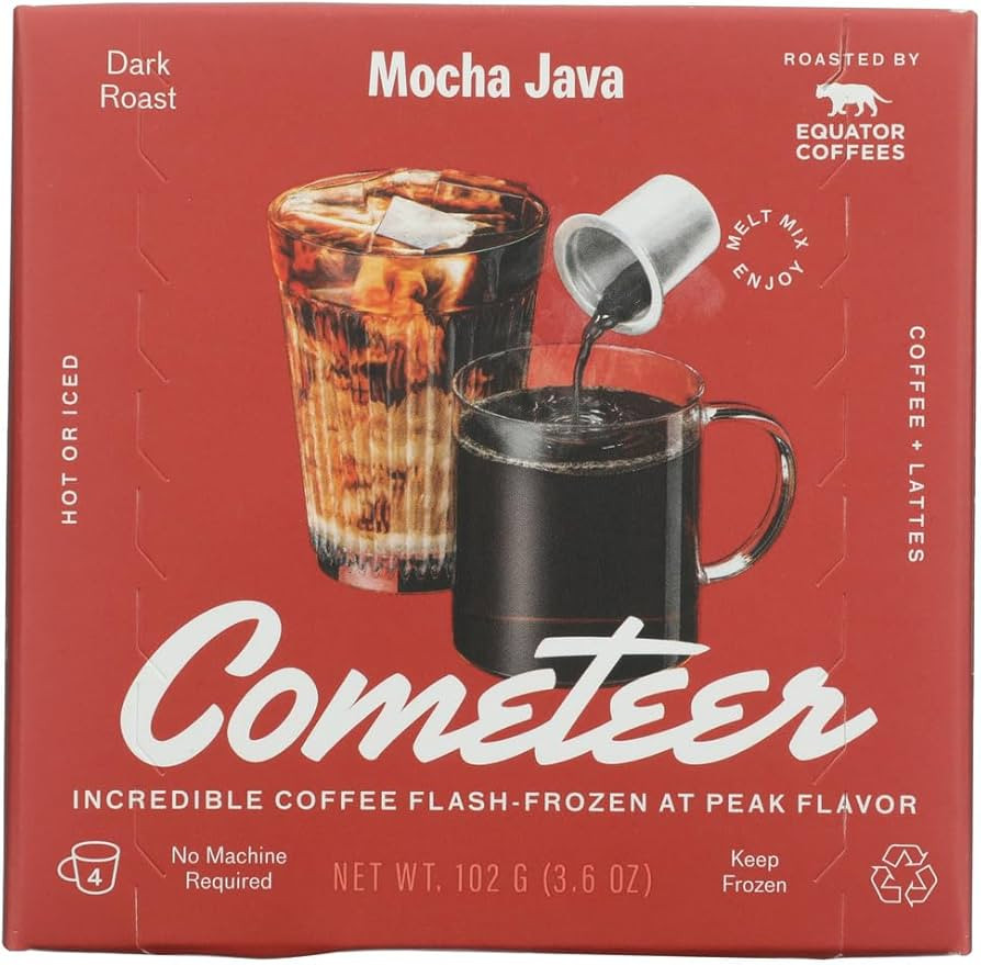 Cometeer Mocha Java Dark Coffee Capsules, 3.6 OZ | Amazon (US)