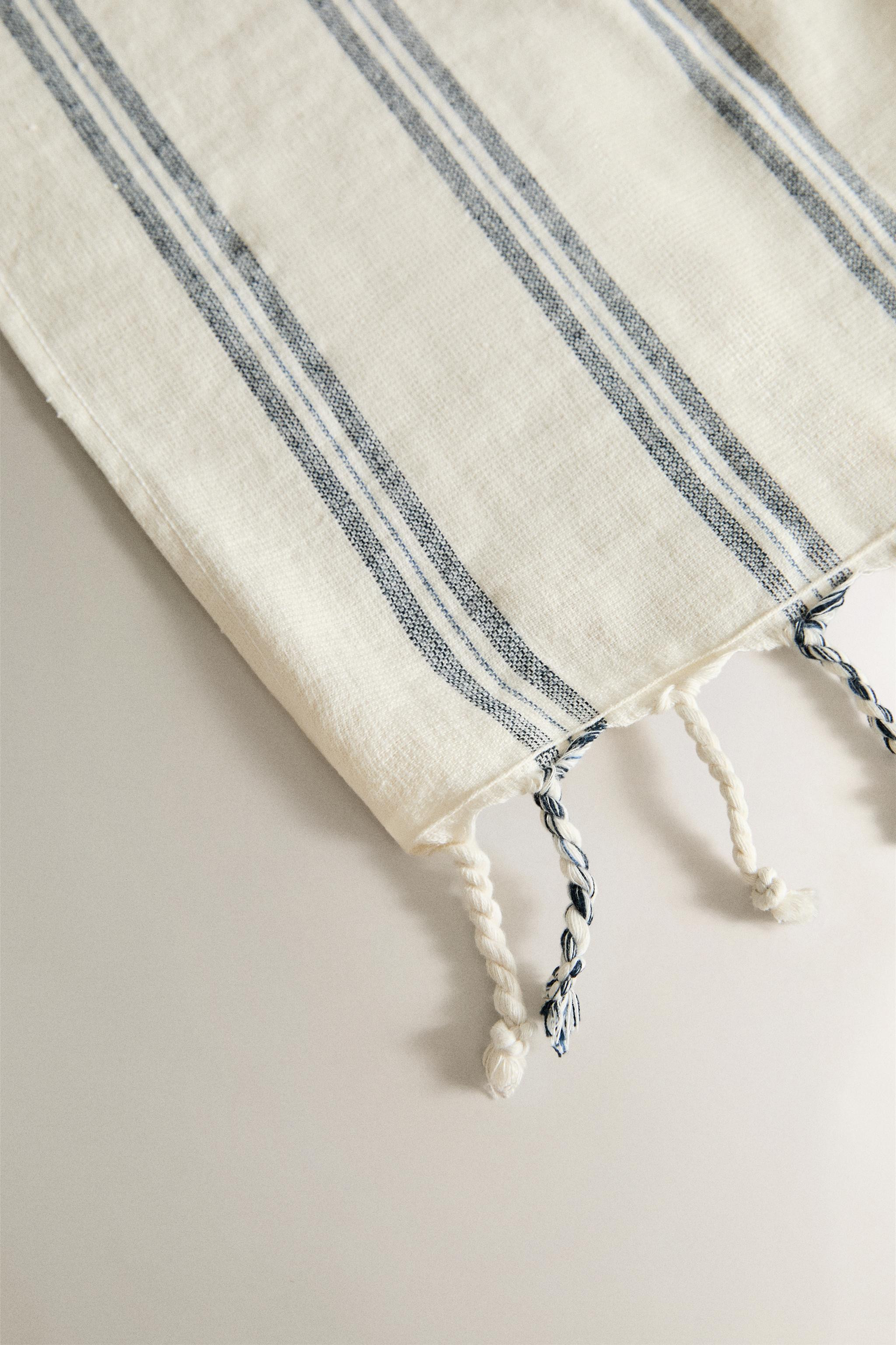 STRIPED PAREO BEACH TOWEL | Zara US