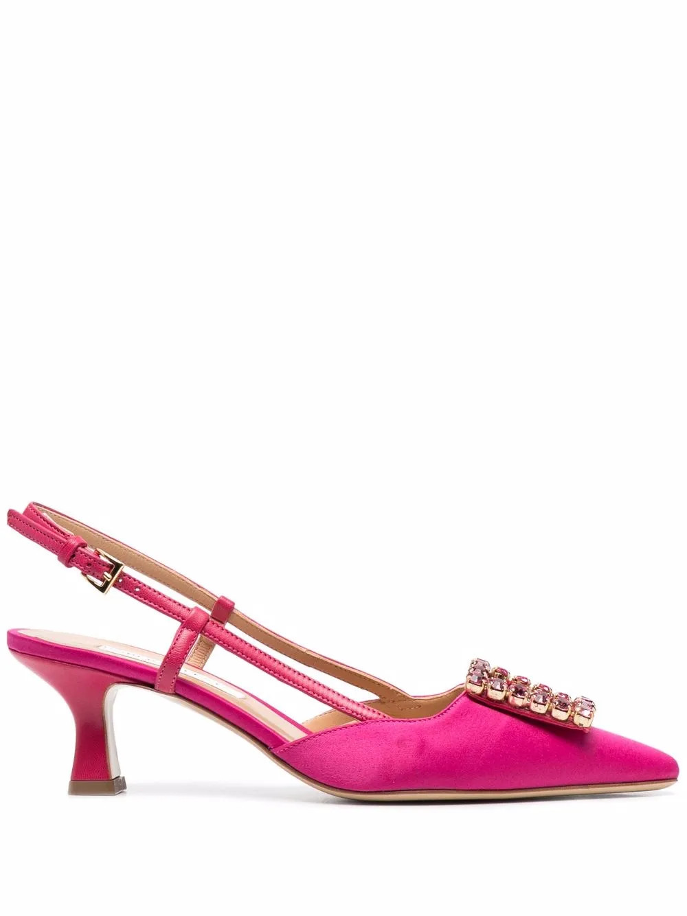 Roberto Festa Stefi Buckled Slingback Pumps - Farfetch | Farfetch Global