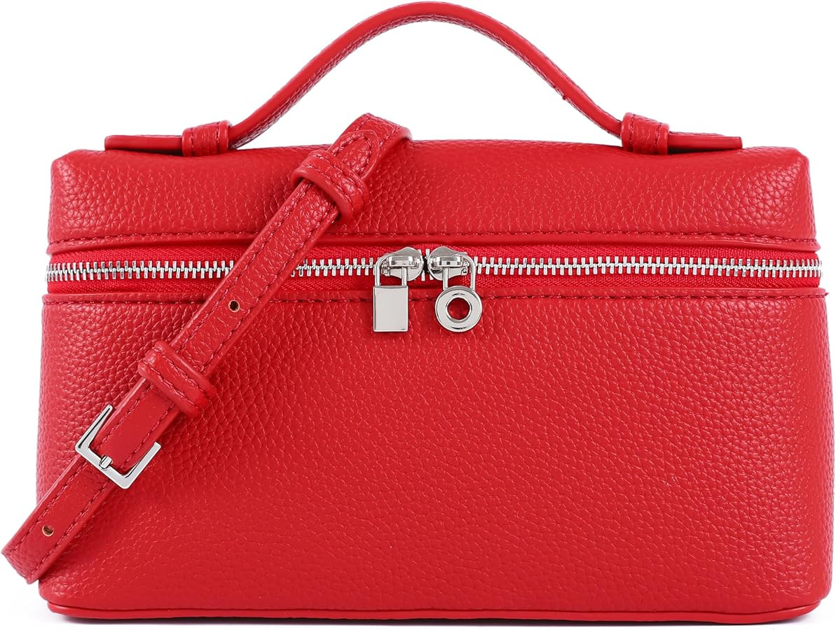 Rejolly Crossbody Bag for Women L19 Pouch Top-Handle Leather Bag Designer Shoulder Handbag Quiet ... | Amazon (US)