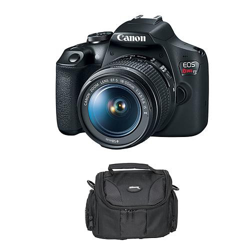 Canon EOS Rebel T7 EF-S 18-55mm Lens Bundle | HSN