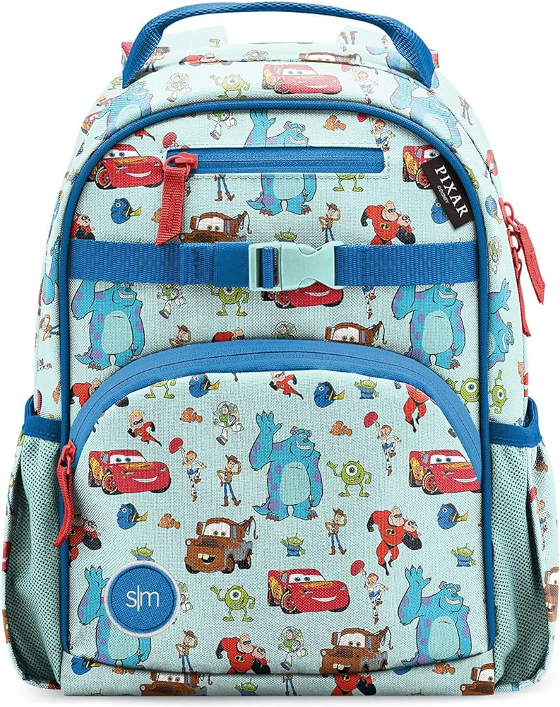 Simple Modern Disney Backpack for Boys Kids Toddler School Girls, 7 Liter Fletcher, -Pixar Pals | Amazon (US)