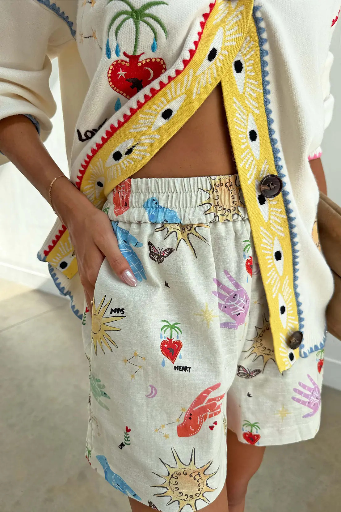 Celestial Ellie Shorts | Never Fully Dressed US