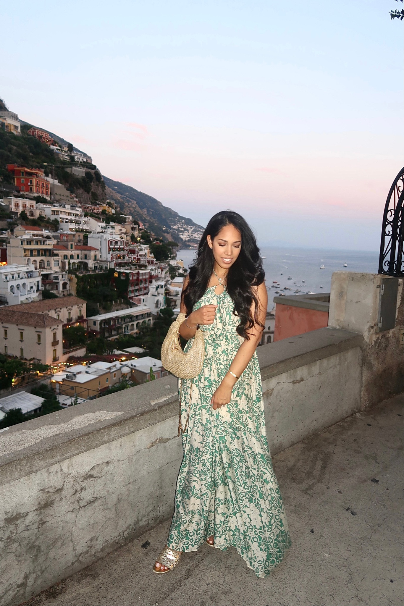 Dinner in Sorrento 🤍 The perfect dress for summer! #travelinspo #positano #amalficoast #revolveme #vacationstyle #vacationwear #resortwear #maxidress 

#LTKeurope #LTKtravel