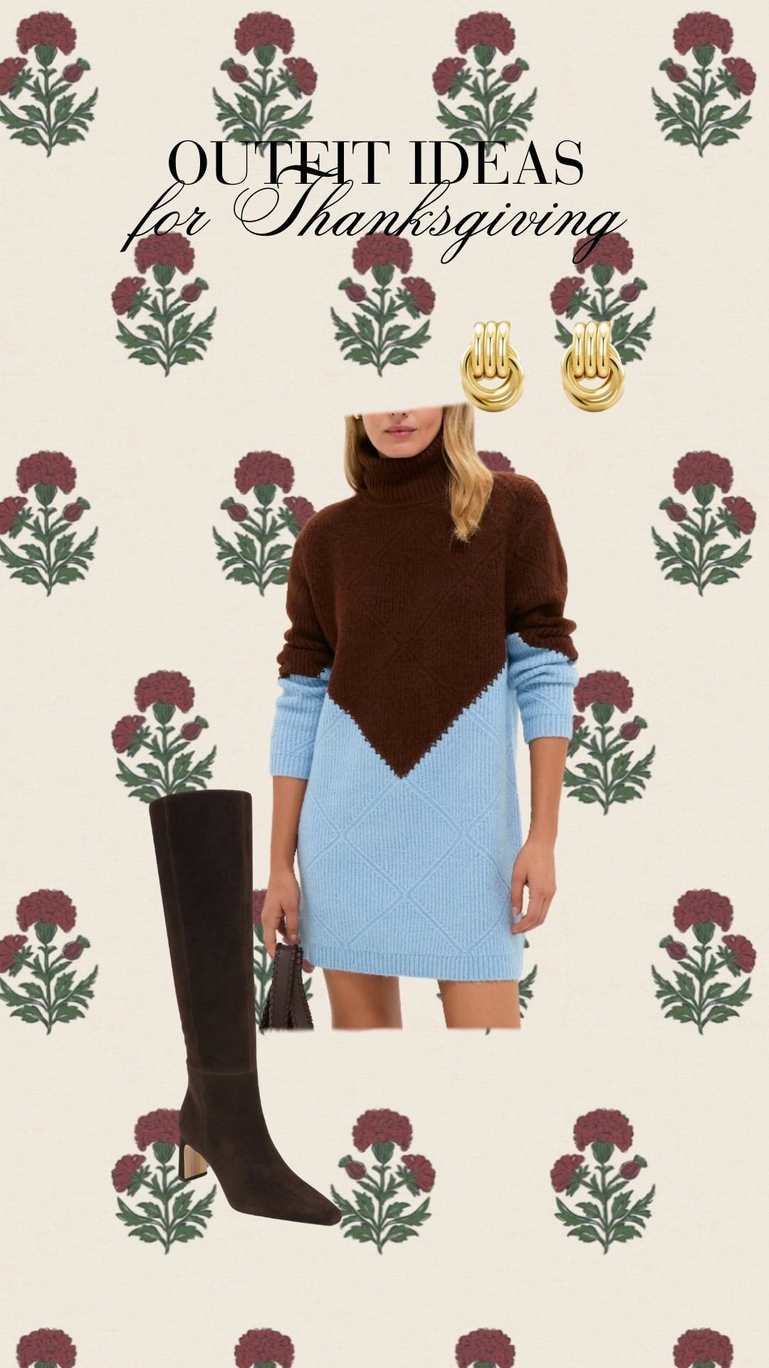 Fall outfit idea for Thanksgiving or family photos!