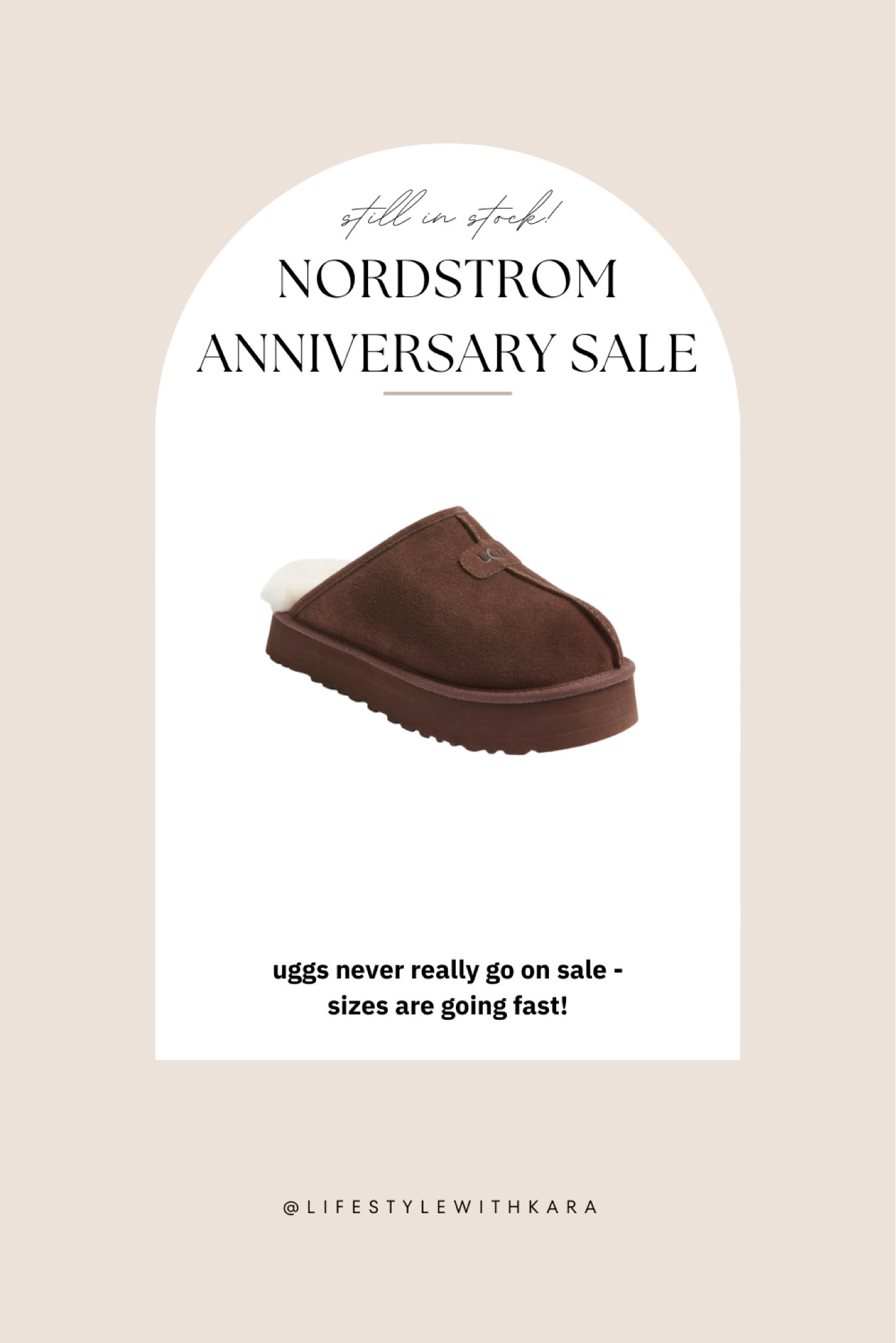 Now’s the time to stock up on uggs before they’re sold out in the fall! Plus these never go on sale - literally RUN 🤎 

#LTKFindsUnder100 #LTKxNSale #LTKShoeCrush