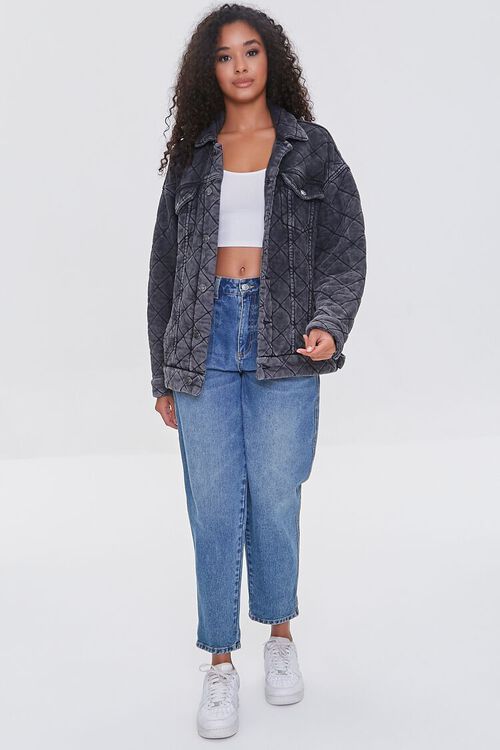 Drop-Sleeve Quilted Jacket | Forever 21 (US)