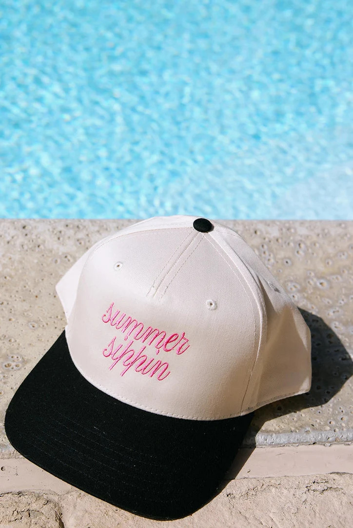 SUMMER SIPPIN TRUCKER HAT | Harper's Den