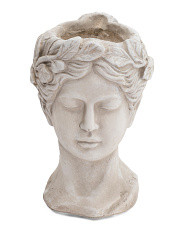 12in Clay Head Planter | TJ Maxx