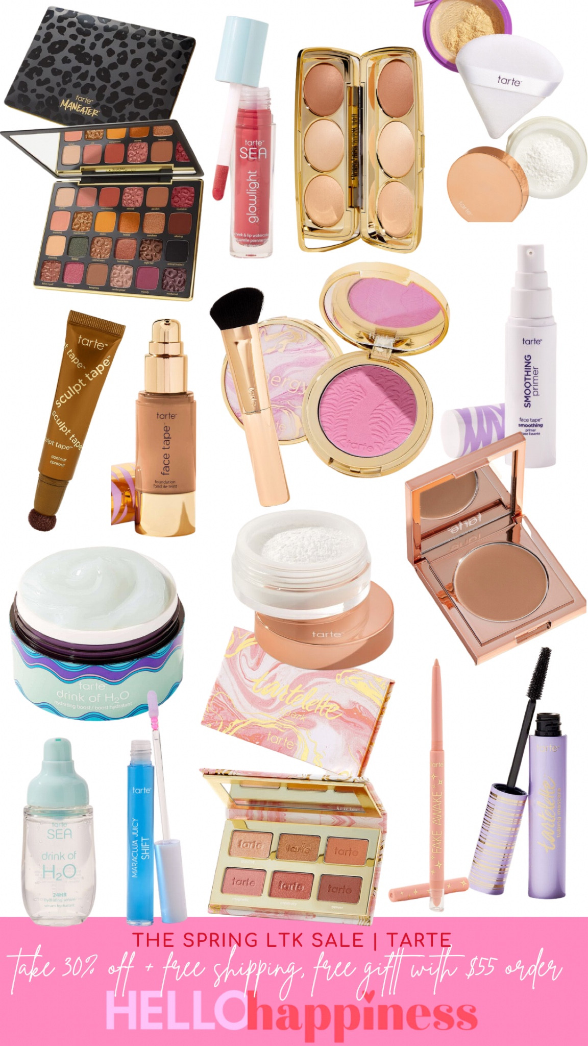 Spring LTK tarte sale! Take 30% off and free shipping, Free gift with $55 or more!

#LTKSale #LTKsalealert #LTKSeasonal