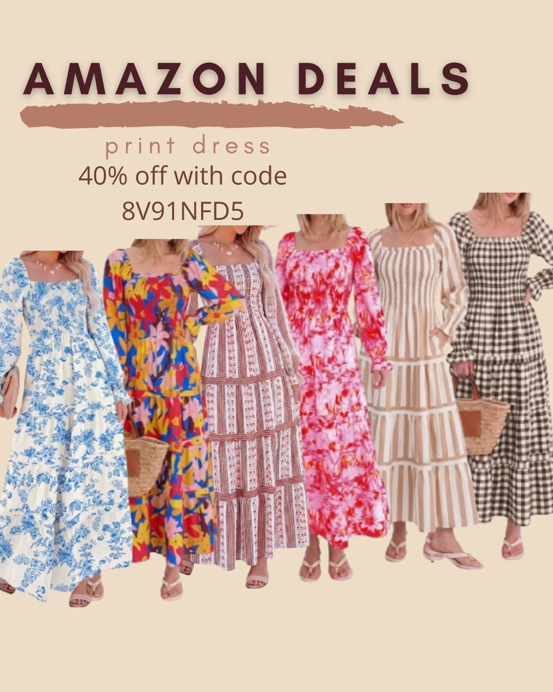 $18 ends 10/18

Amazon fashion
Amazon deals
Fall dress
Maxi dress
Resort dress