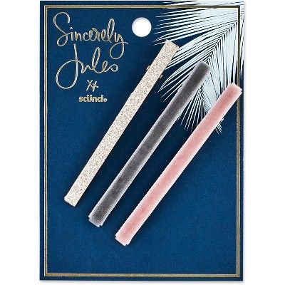 Sincerely Jules by Scünci Assorted Salon Clips - 2pk | Target