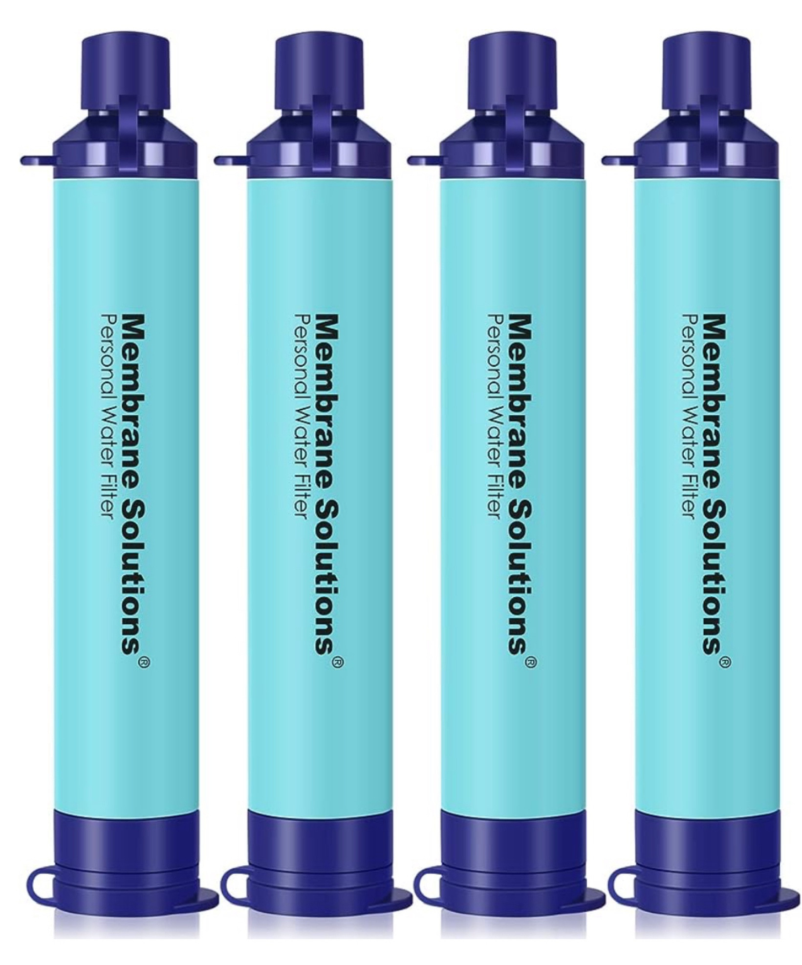 Prime day deal: These have lots of reviews! 
Membrane Solutions Straw Water Filter, Survival Filtration Portable Gear, Emergency Preparedness, Supply for Drinking Hiking Camping Travel Hunting Fishing Team Family Outing