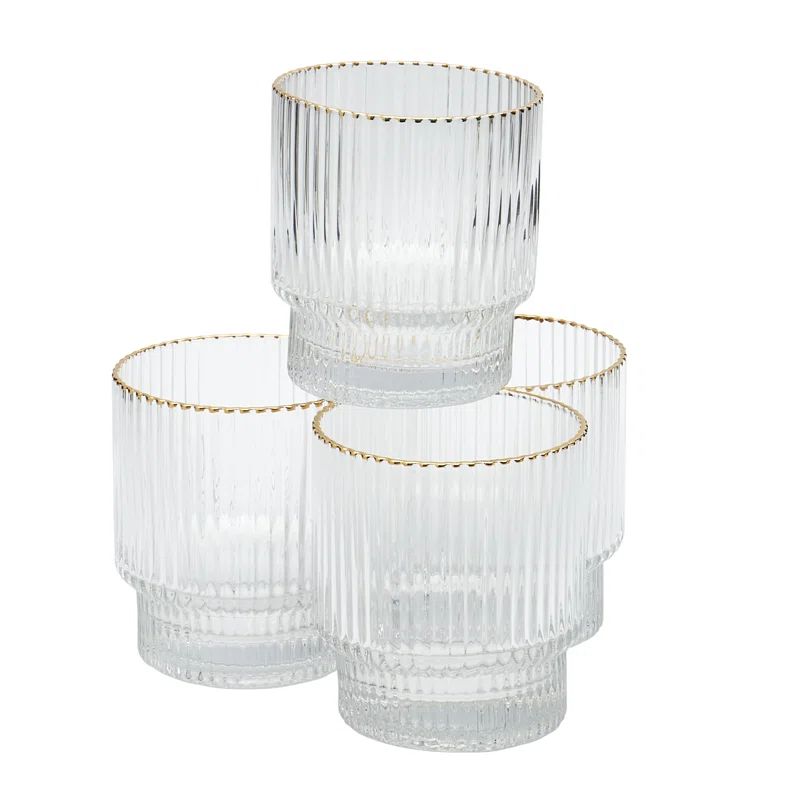 Set of 4 Warba Glasses (Set of 4) | Wayfair North America