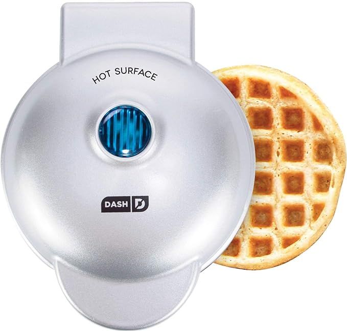 Dash DMW001SL Machine for Individual, Paninis, Hash Browns, & other Mini waffle maker, 4 inch, Si... | Amazon (US)