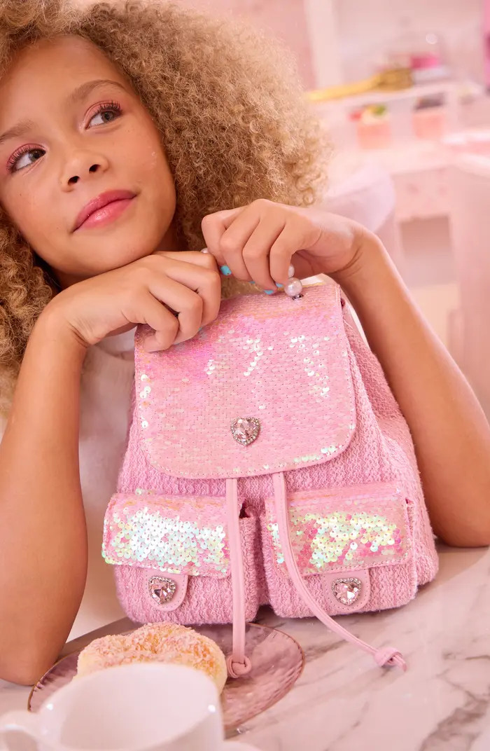 Kids' Mini Heart Sequin Backpack | Nordstrom