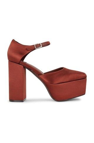 Jeffrey Campbell Over N Out Pump in Brown from Revolve.com | Revolve Clothing (Global)