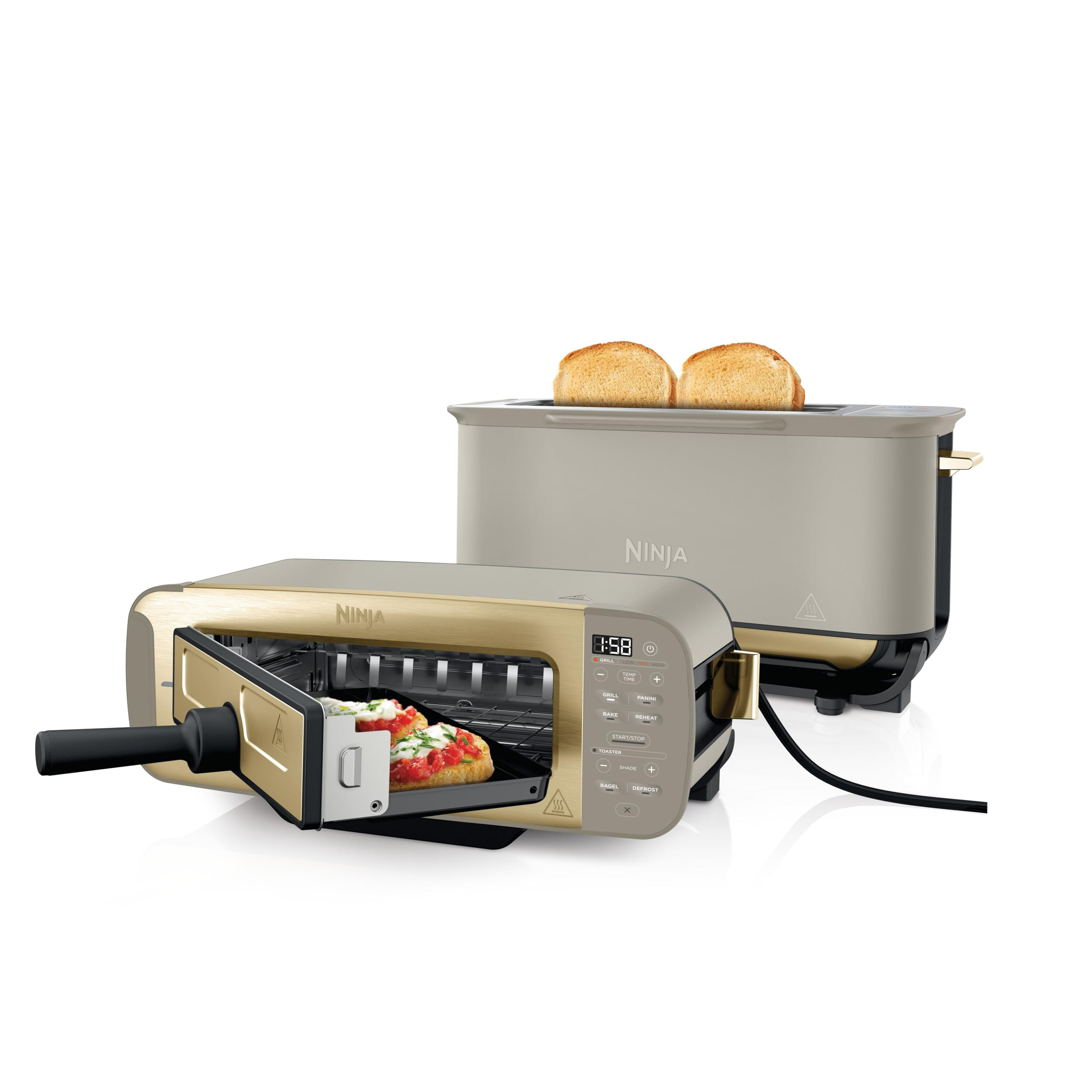 Ninja Foodi 3-in-1 Toaster, Grill and Panini Press with Flip Design, 7 Cooking Functions, 7 Toast... | Amazon (UK)