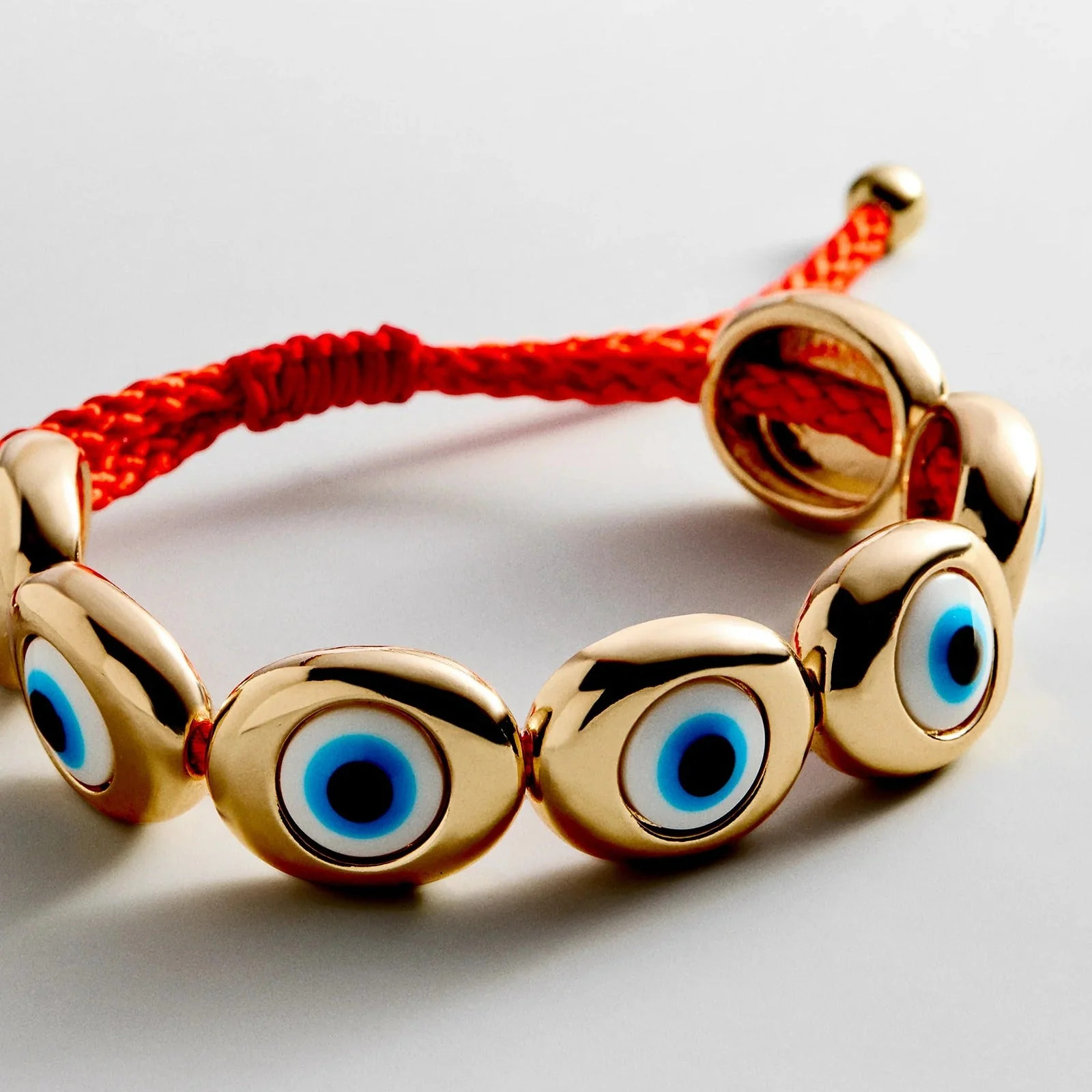 Eye to Eye Bracelet - Gold/Blue | BaubleBar