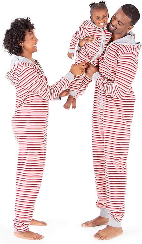 Burt's Bees Baby - Jumpbees, Matching Family Jumpsuits, One-Piece Hooded Zip-Front Romper | Amazon (US)