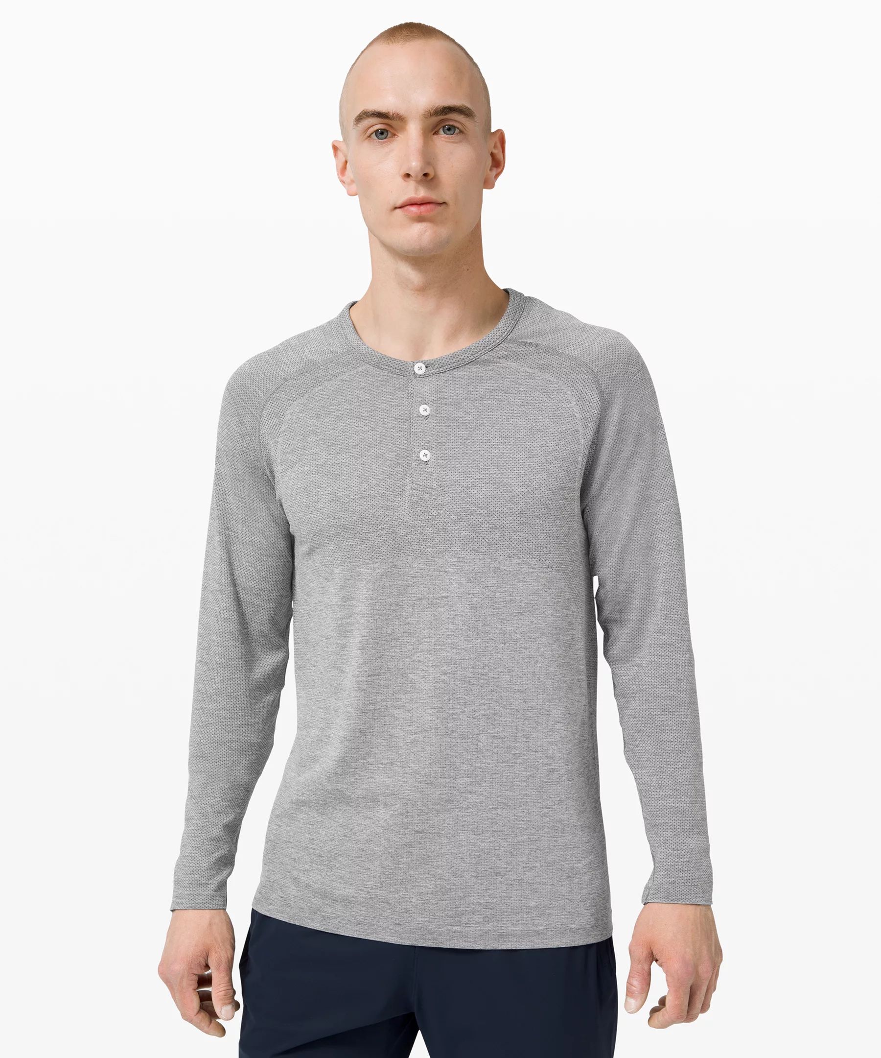 Metal Vent Tech Long Sleeve Henley 2.0 | Lululemon (US)