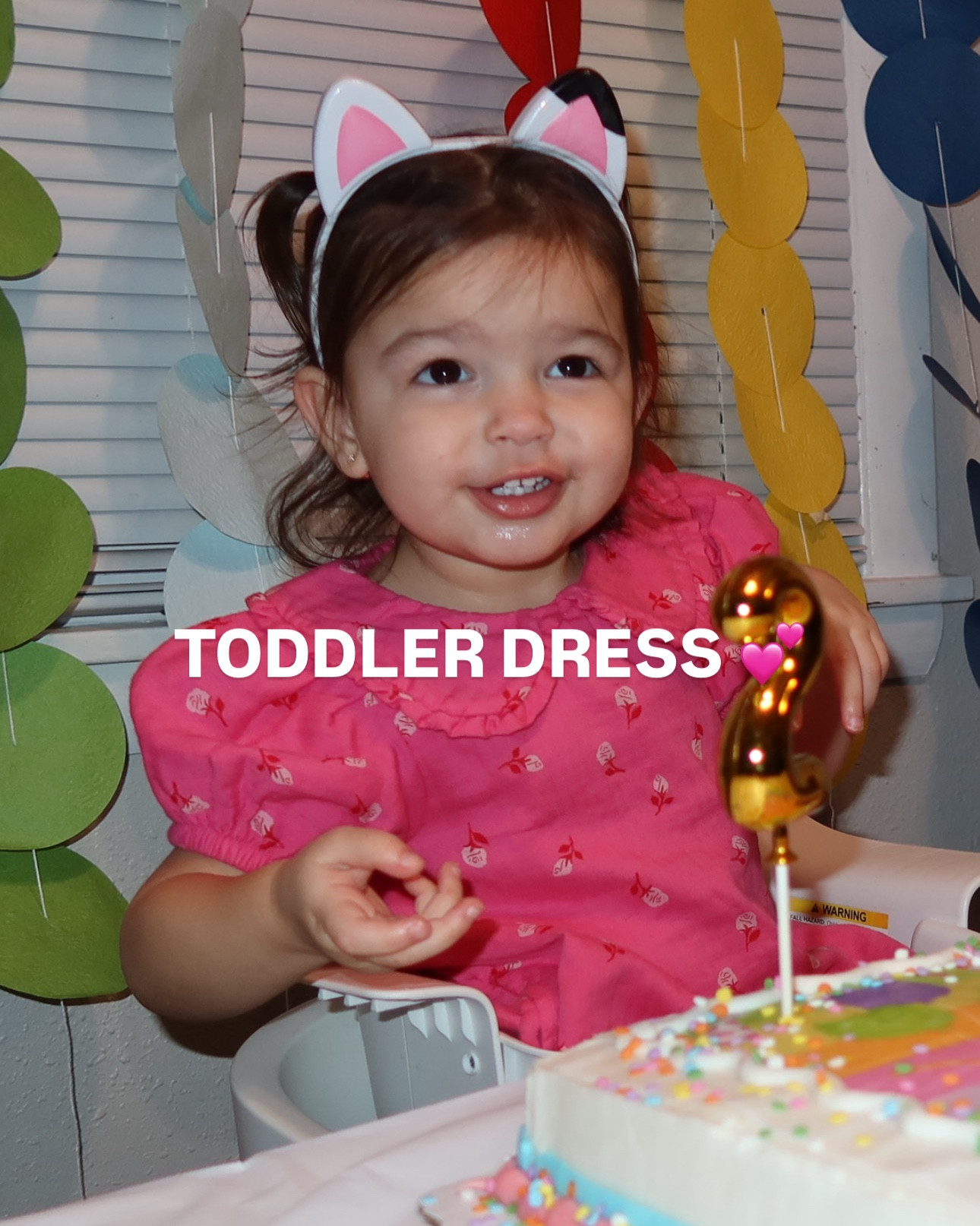 Cutest little pink toddler dress from targets cat & jack section! Rue looked adorable on her birthday with this dress! no

#LTKmomlife #LTKKids
