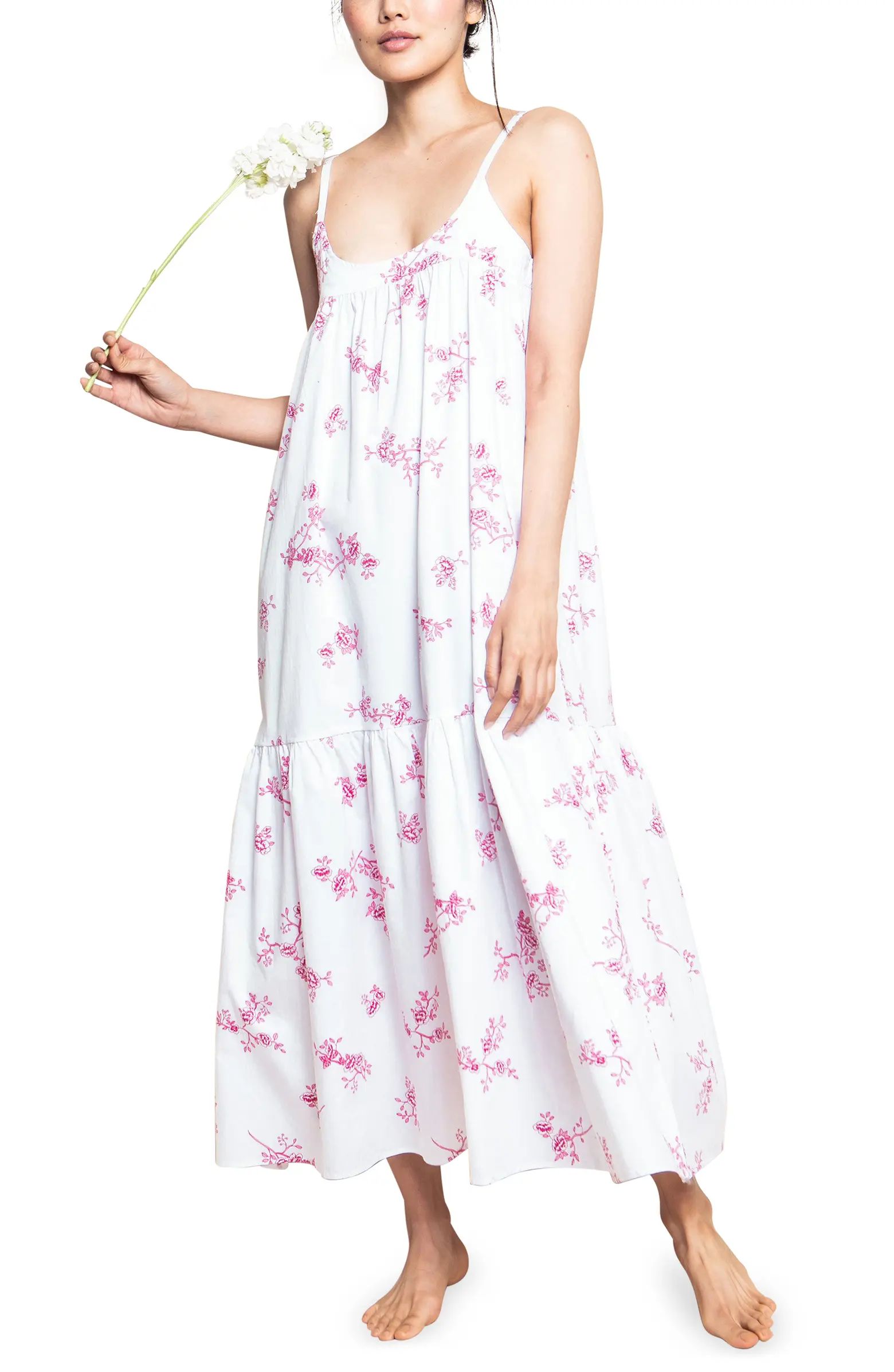 Chloe English Rose Cotton Nightgown | Nordstrom