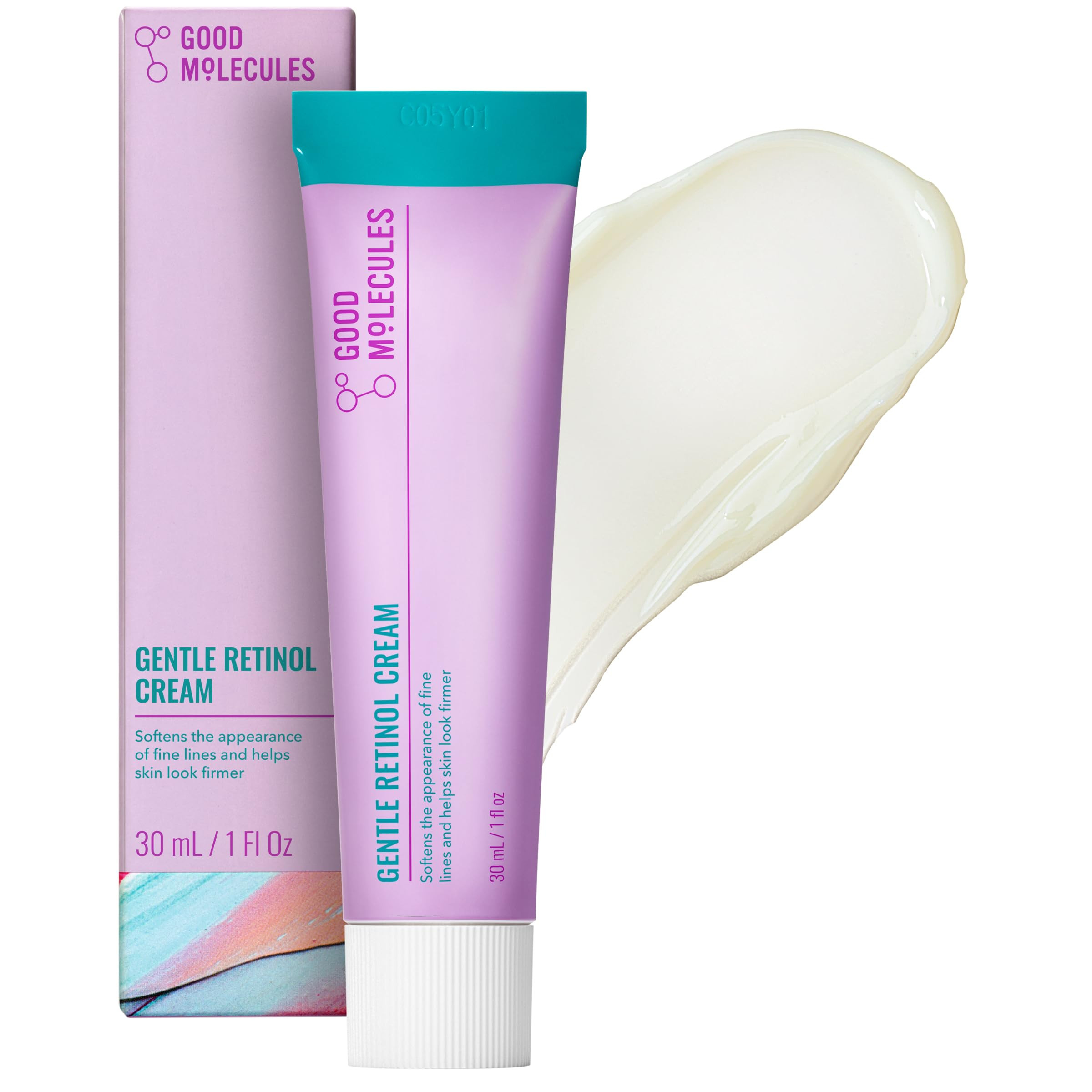 Good Molecules Gentle Retinol Cream - Retinol Night Cream to Minimize Appearance of Fine Lines & ... | Amazon (US)