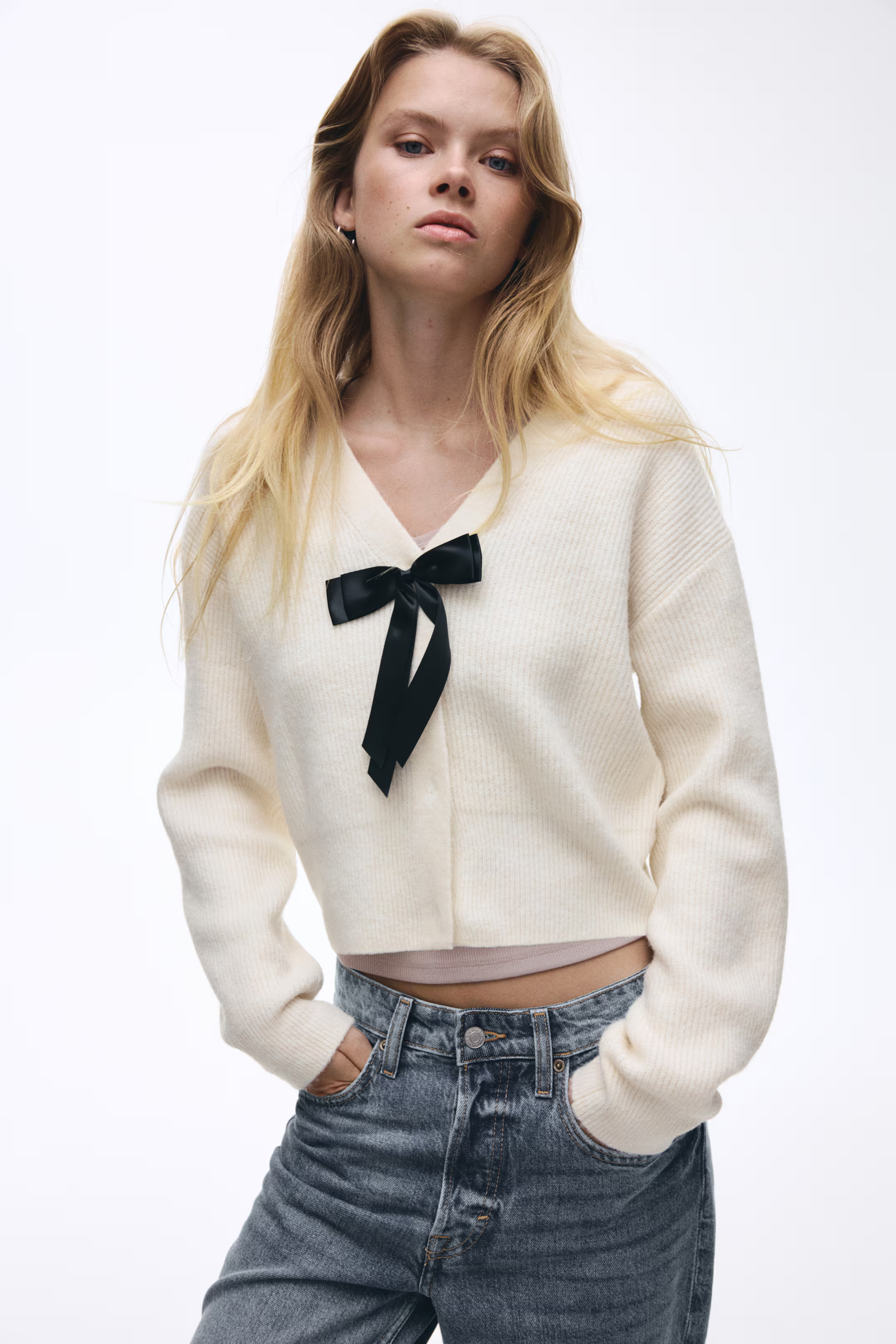 Rib-Knit Cardigan | H&M (US + CA)