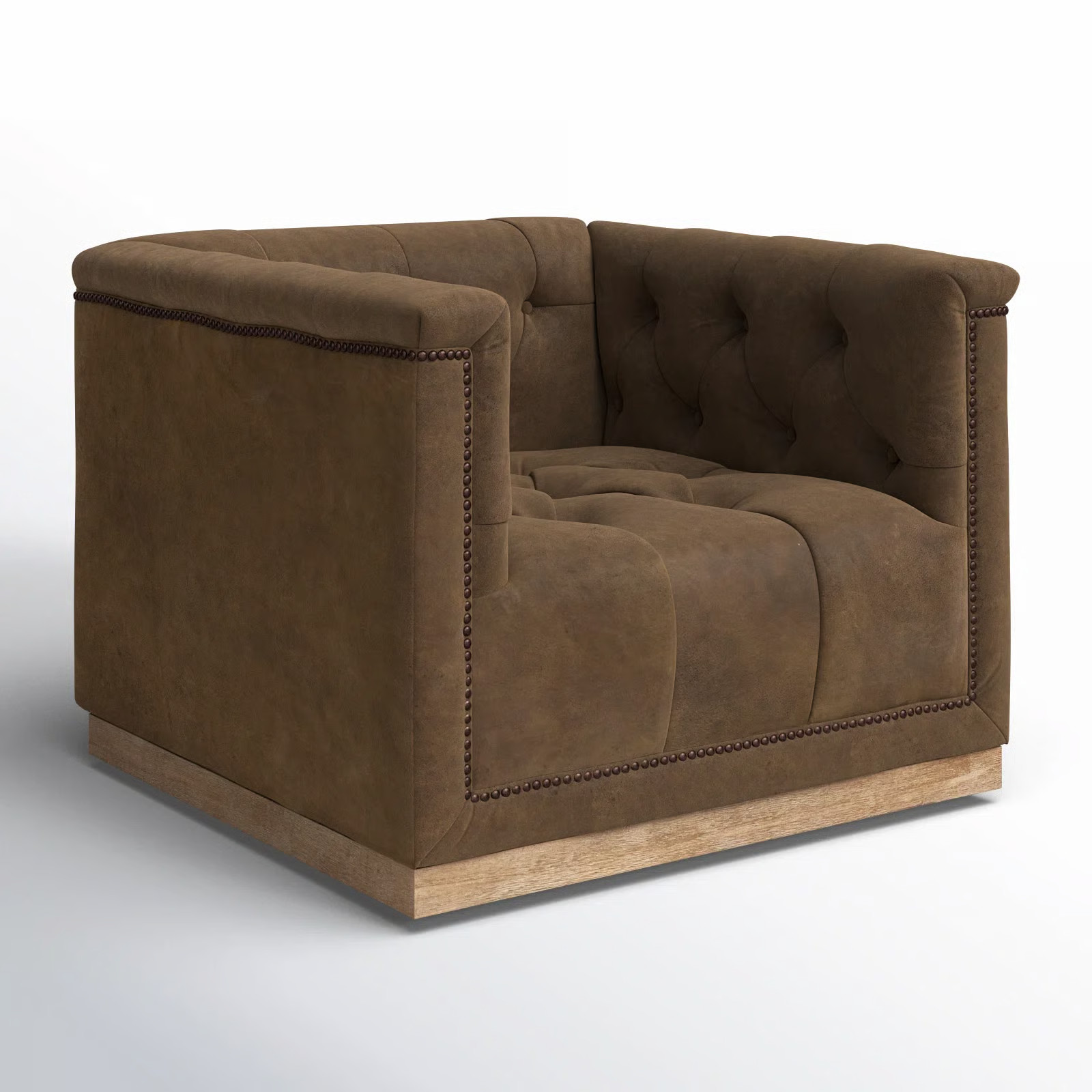 Byer Upholstered Swivel Armchair | Wayfair North America
