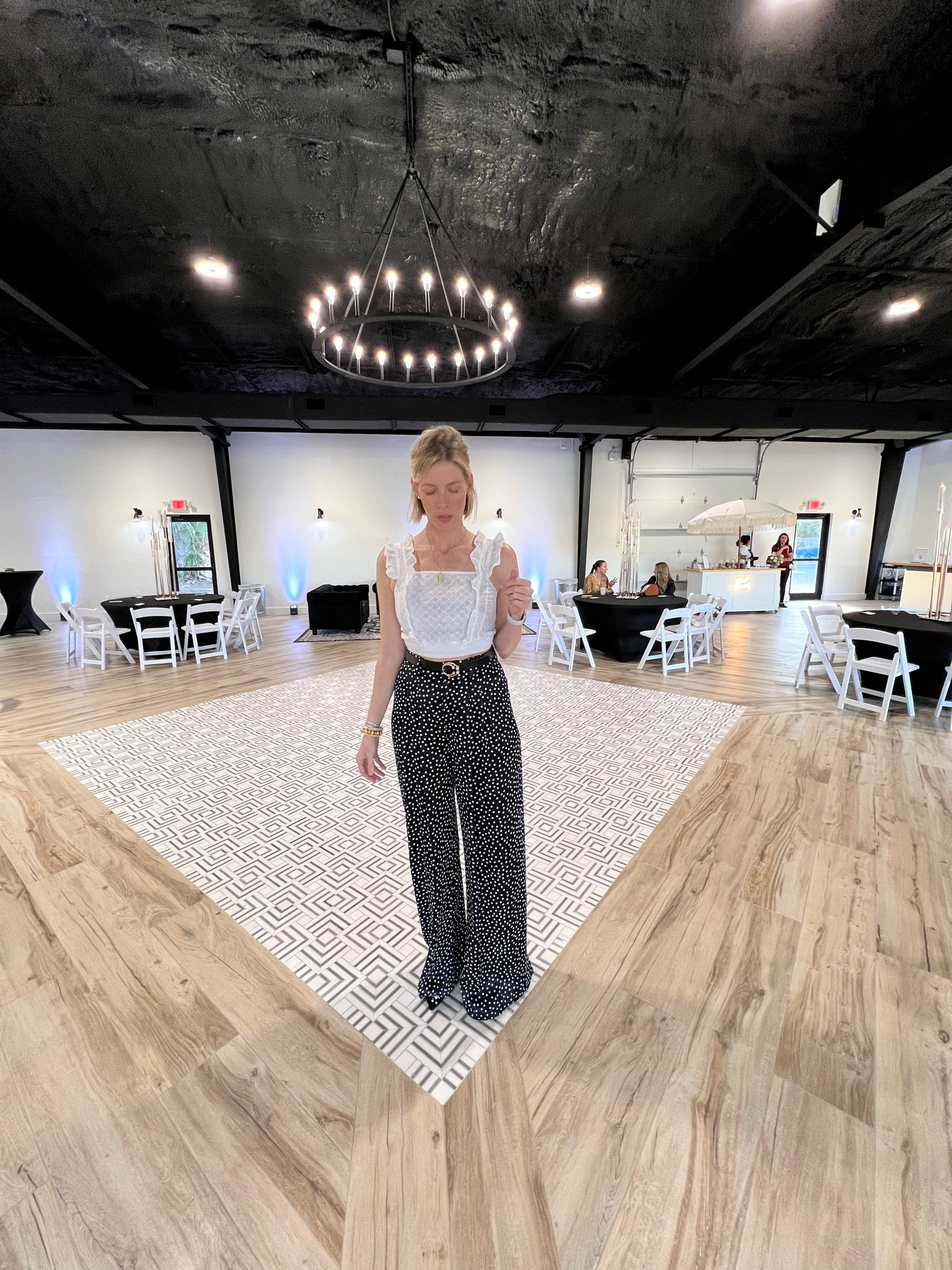 Workwear for women over 40. Tall wide leg pants for women over 5’10. Anthropologie fashion. Black and white styles. These wide leg pants from Anthropologie are amazing. Waist fits TTS. I now own 6 pairs of this same pants in various prints and colors. Super long with heels for tall women. Pricey but great quality and worth the money  

#LTKworkwear #LTKfindsunder50 #LTKover40