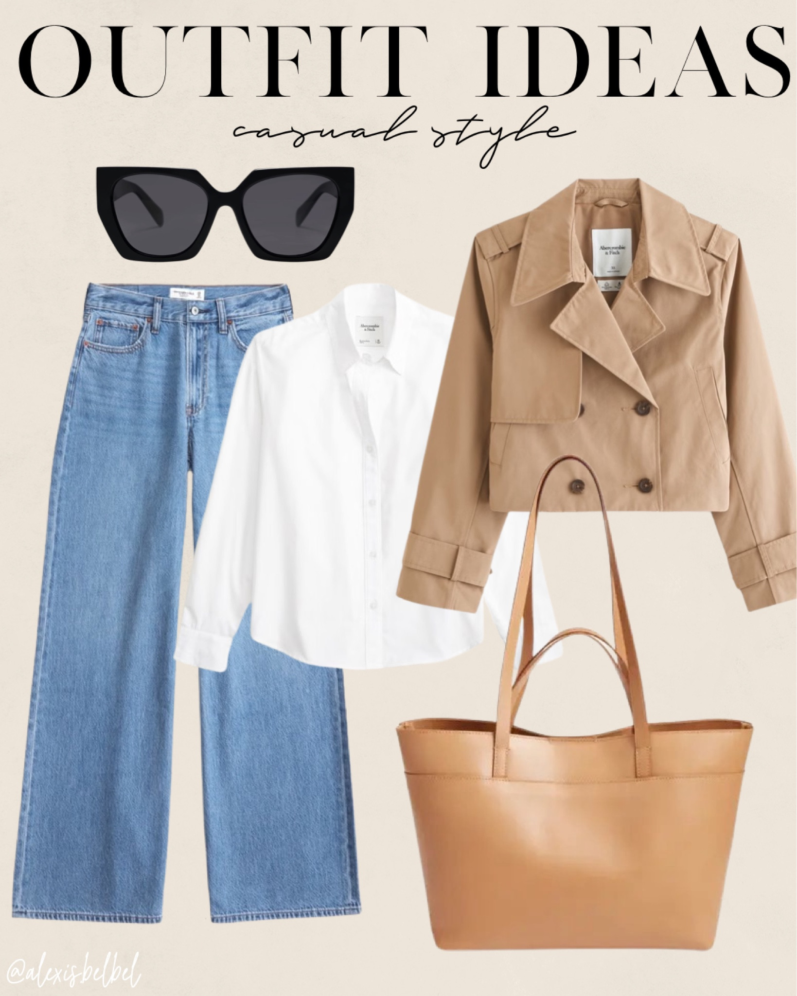 Cropped trench jacket size xxs Abercrombie code AFBELBEL 

#LTKxAF #LTKFindsUnder100