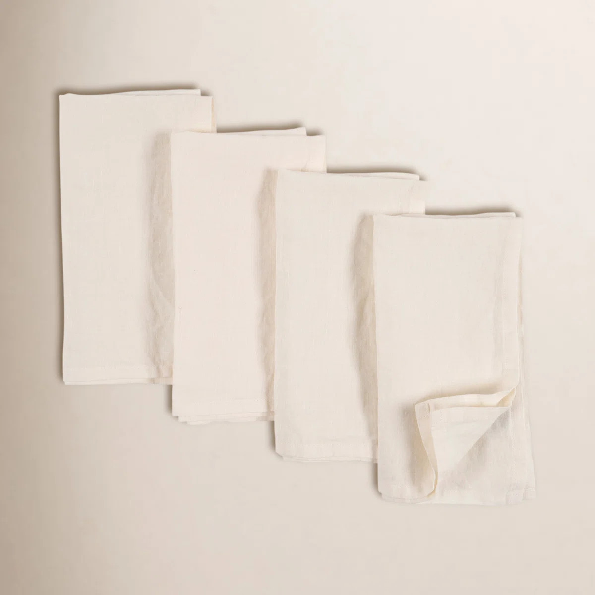 Alvia Linen Square Napkin (Set of 4) | Wayfair North America