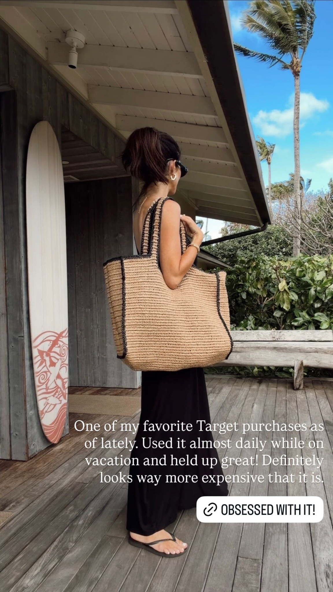 One of my favorite Target purchases as of lately. Used it almost daily while on vacation and held up great! Definitely looks way more expensive that it is!

#LTKmomlife #LTKSeasonal #LTKTravel