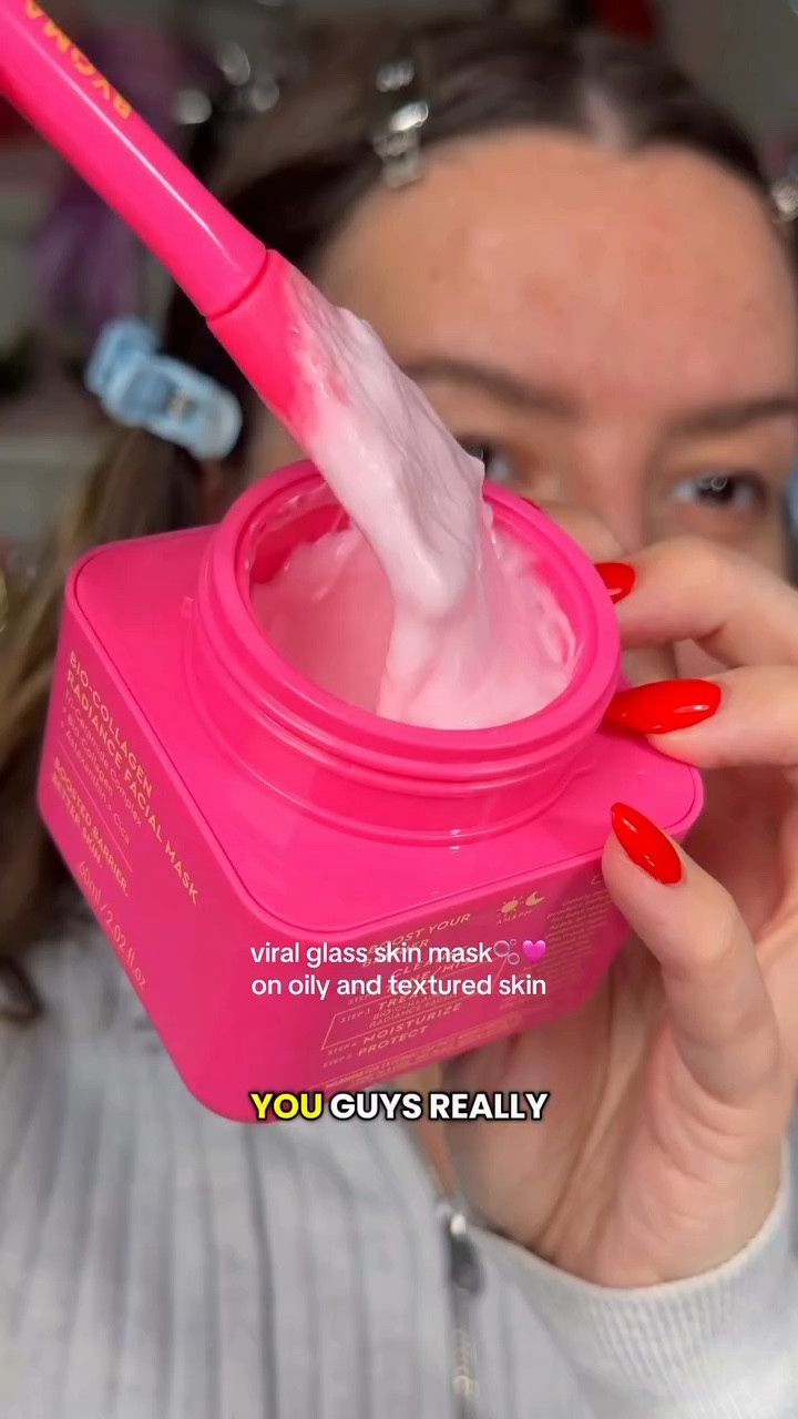 @byoma forever that girlll🩷
@ultabeauty 
Glass skin viral mask🫧

My skin looks SO PLUMP after using it🩷 WOW 

#byoma #glassskinroutine #skincare #oilyskincare #texturedskincare

#LTKmorningroutine #LTKBeauty