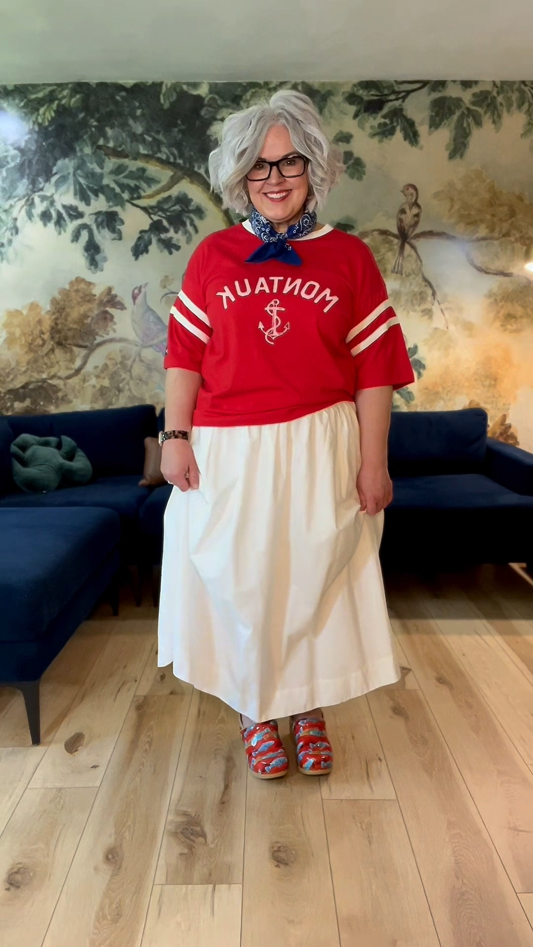 ❤️ Loving this look @oldnavy top with my Sardine Clogs from @Dansko #Over50Fashion #over50style #DopamineDressing #over50club #summervibes☀️ 

#LTKMidsize #LTKOver40 #LTKootd