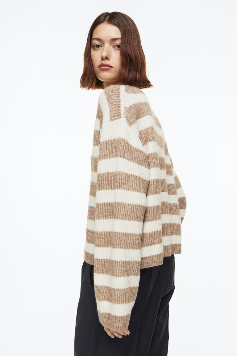 Oversized Rib-knit Cardigan | H&M (US + CA)