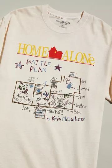 Home Alone Battle Plan Tee | Urban Outfitters (US and RoW)
