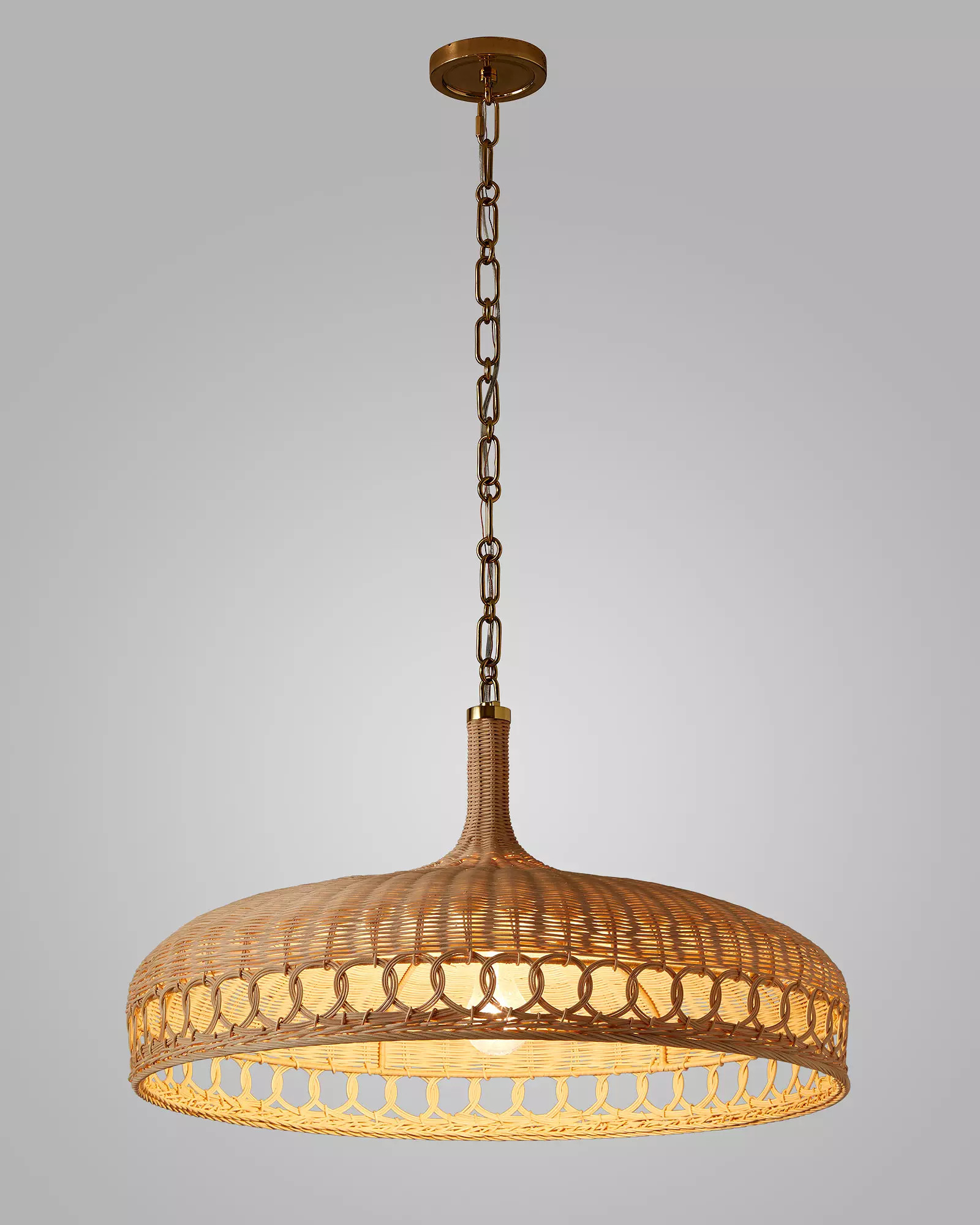 Wyecreek Saucer Pendant | Serena and Lily