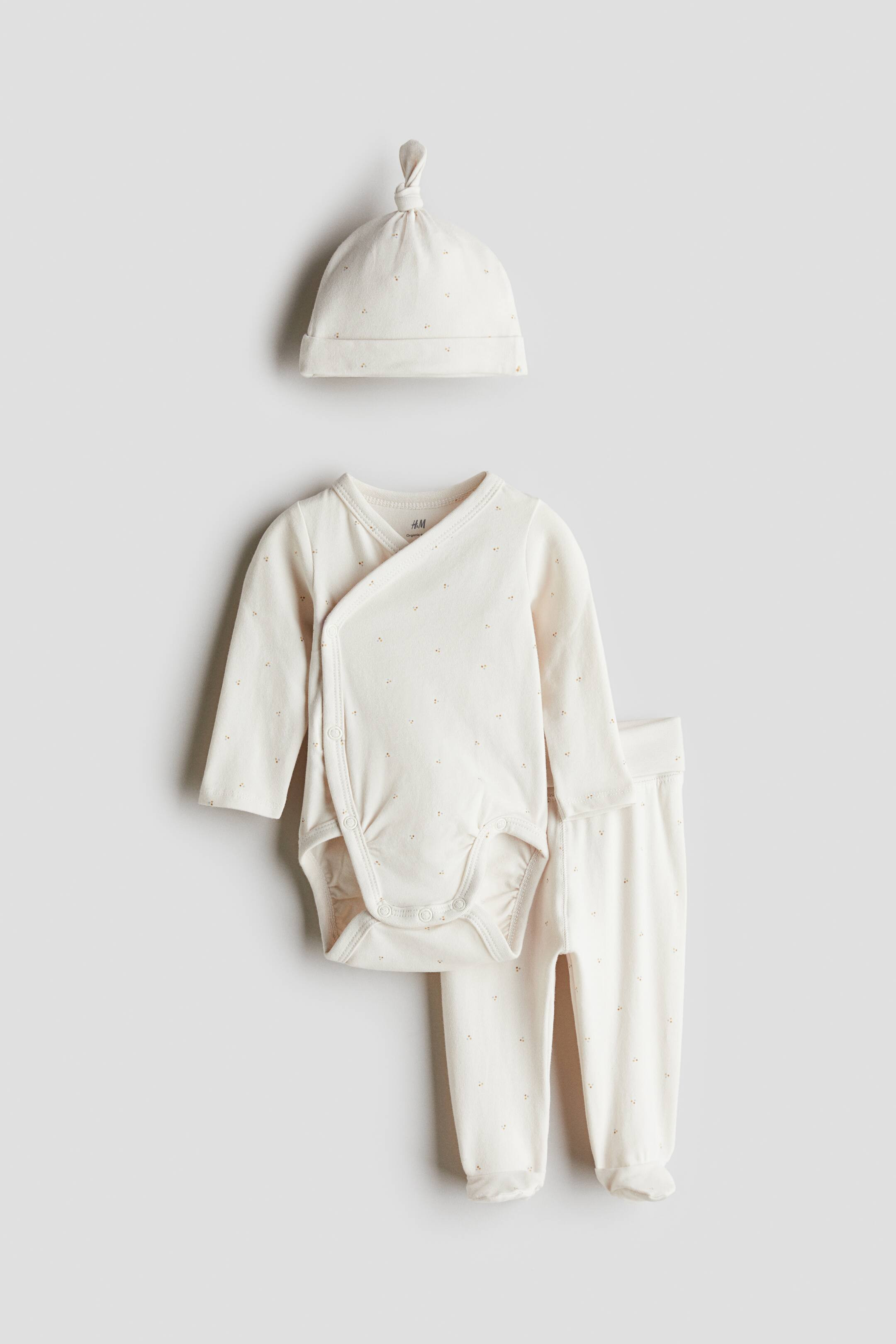 3-Piece Soft Cotton Set | H&M (US + CA)