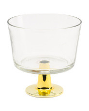 Fiddle Gold Tone Footed Trifle | Kitchen & Dining Room | Marshalls | Marshalls