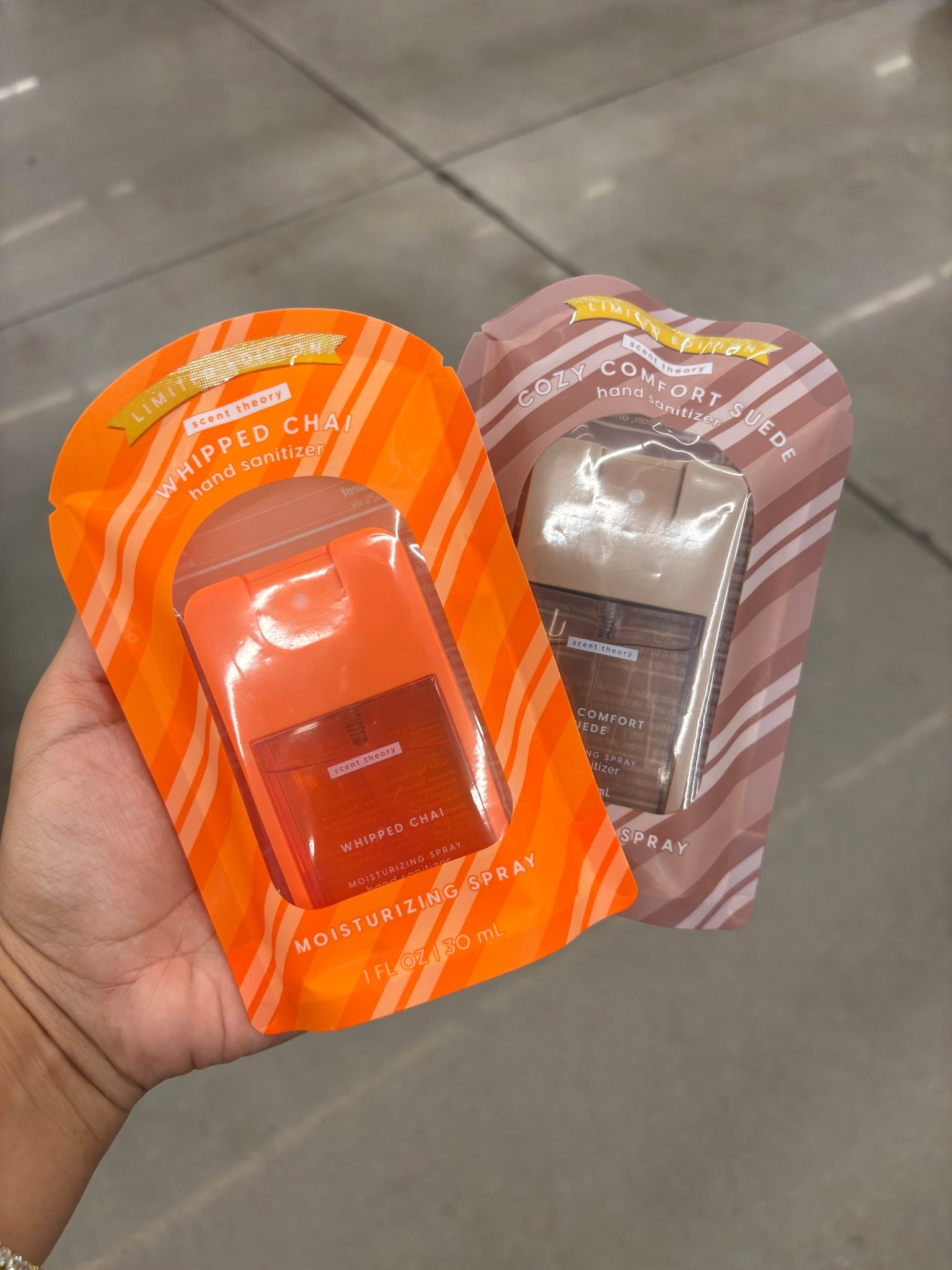 New Limited Edition Hand Sanitizers at Walmart! Under $3 each 

#handsanitizer #fall #limitededition #walmart #walmartfinds #seasonal #whippedchai #cozy #suede #orange #neutral #brown

#LTKSeasonal